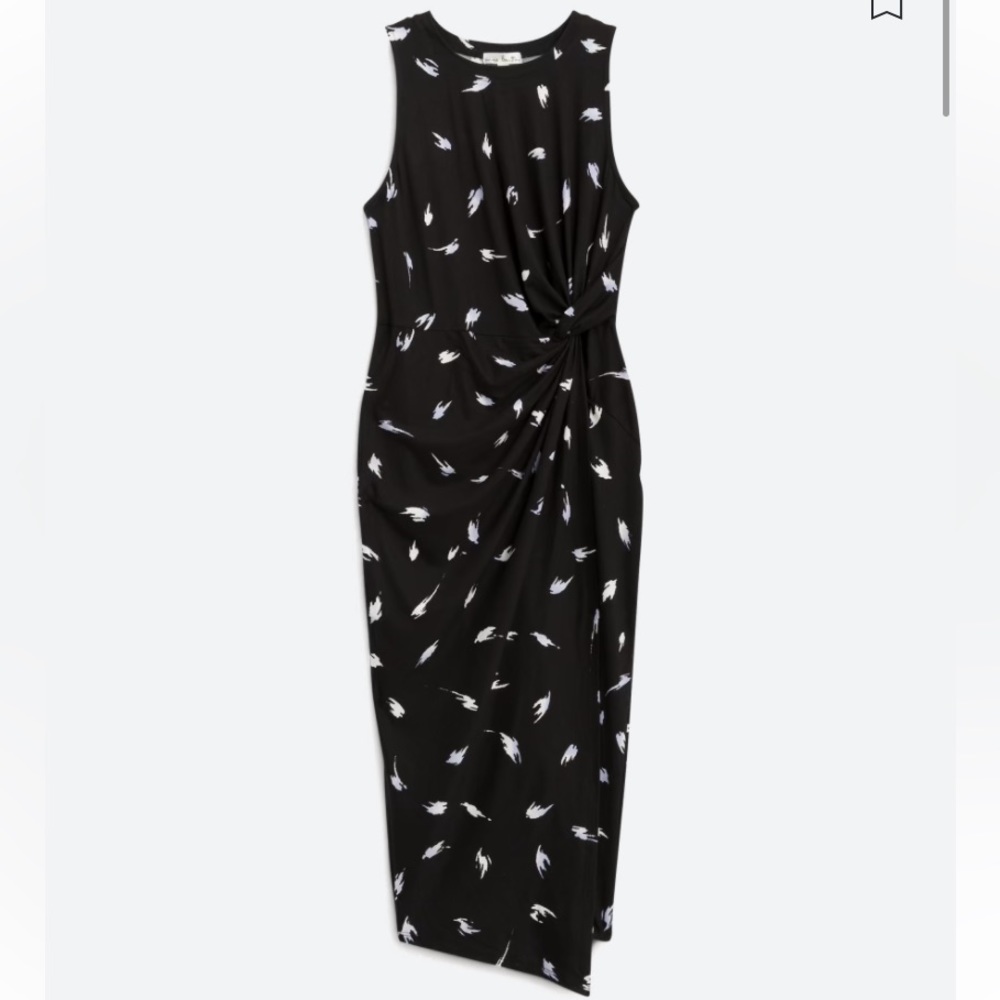 Nine Britton Abigail Brushed Knit Fitted Midi Dress- M. New, With Tags!